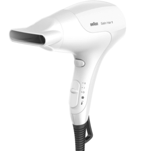 سشوار الشعر Braun Satin Hair بقوة 1800 واط 3 مستويات حرارة
