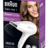 سشوار الشعر Braun Satin Hair بقوة 1800 واط 3 مستويات حرارة (3) سشوار الشعر Braun Satin Hair بقوة 1800 واط 3 مستويات حرارة