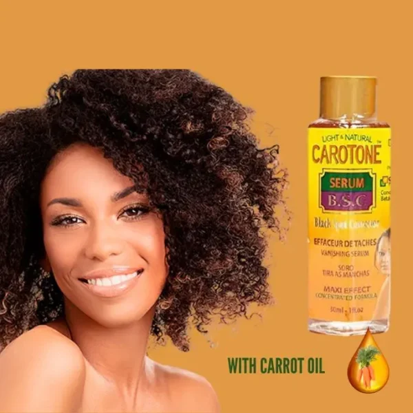 ⁦البكج الافريقي Carotone للتفتيح البشرة والجسم الشامل من التصبغات 3 قطع⁩ - الصورة ⁦3⁩