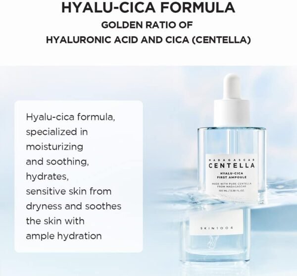 ⁦سيروم حمض هيالو سيكا SKIN1004 Centella Hyalu-Cica First Ampoule – منتجات كورية⁩ - الصورة ⁦5⁩