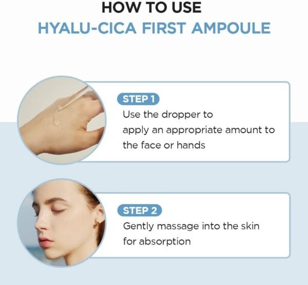 ⁦سيروم حمض هيالو سيكا SKIN1004 Centella Hyalu-Cica First Ampoule – منتجات كورية⁩ - الصورة ⁦9⁩