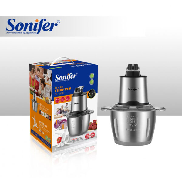 فرامة طعام وورقيات سعة 2.5 وعاء ستانلس