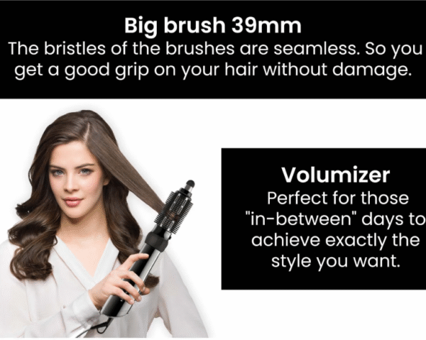 ⁦فرشاة Braun لتصفيف شعر صحي ولامع 3 قطع Satin Hair 5 Airstyler⁩ - الصورة ⁦5⁩