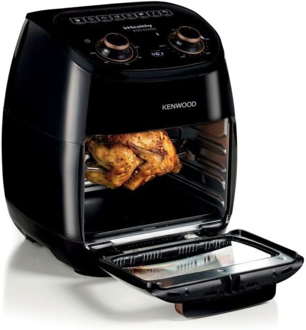 قلاية Kenwood الهوائية + فرن بسعة 11 لتر وقدرة 2000 واط