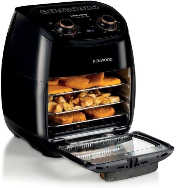 قلاية Kenwood الهوائية + فرن بسعة 11 لتر وقدرة 2000 واط