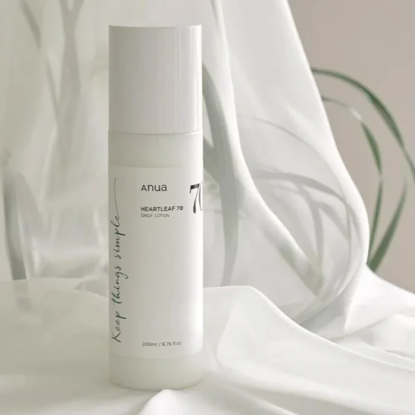 ⁦لوشن ترطيب Anua Heartleaf 70 Daily Lotion 200ml  - منتجات كورية⁩ - الصورة ⁦8⁩