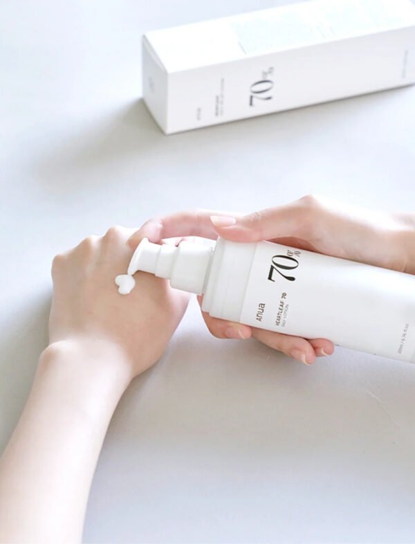⁦لوشن ترطيب Anua Heartleaf 70 Daily Lotion 200ml  - منتجات كورية⁩ - الصورة ⁦7⁩