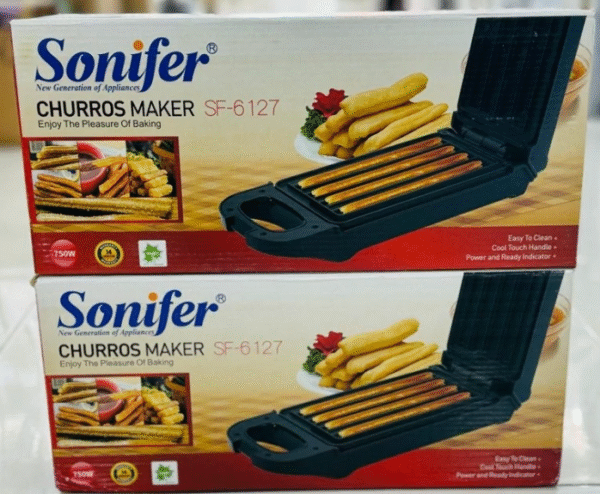 ماكينة تحضير الكعك والوافل ستيك من Sonifer نظام دوران 180°