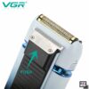 ماكينة حلاقة شحن VGR  (Foil Shaver) تيتانيوم سرعتين وشاشة