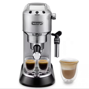 ماكينة قهوة De'Longhi Dedica  بقوة ضغط 15 بار