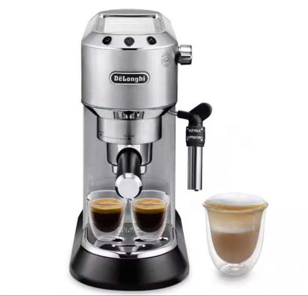 ماكينة قهوة De'Longhi Dedica  بقوة ضغط 15 بار