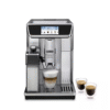 ماكينة قهوة DeLonghi أوتوماتيكية فاخرة بضغط 19 بار وشاشة لمس ذكية 1450 واط ماكينة قهوة DeLonghi أوتوماتيكية فاخرة بضغط 19 بار