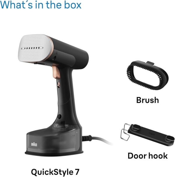 مكوى بخار BRAUN المحمولة 1600 واط - تقنية FastSteam