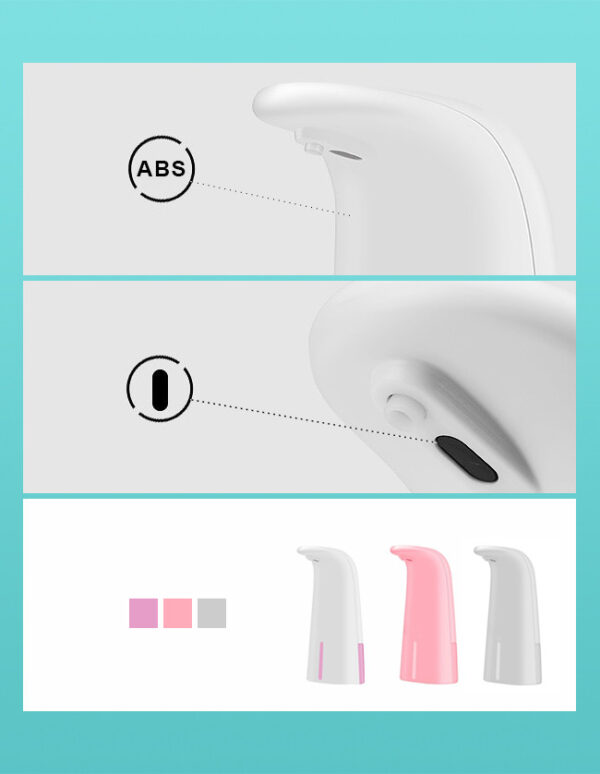موزع صابون وشامبو أوتوماتيكي بدون لمس (Foaming) – 4 مستويات لتحكم بالكمية