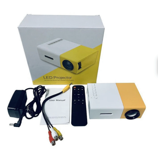 ⁦ميني بروجكتر محمول MINI  PROJECTOR للأفلام والألعاب⁩ - الصورة ⁦5⁩