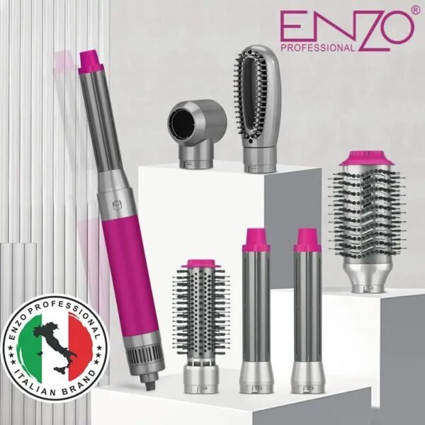 ⁦بكج الشعر دايسون من ENZO  بقوة 1500 واط 6 قطع⁩ - الصورة ⁦8⁩