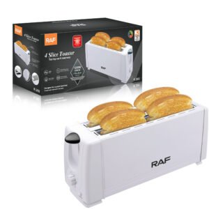 توستر Toaster خبز الكهربائية 4 شرائح بقوة 1200 واط RAF