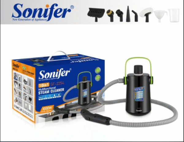 جهاز بخار Sonifer تنظيف وتعقيم بدون مواد كيميائية بضغط 3 بار 6 قطع