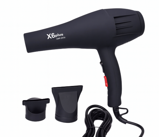 سشوار الشعر 3 مستويات حرارة 2800 واط X6 Professional