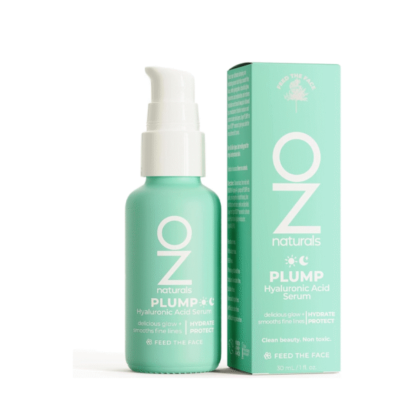 سيروم الهيالورونيك اسيد لعلامات التقدم في السن وترطيب البشرة من OZ Naturals