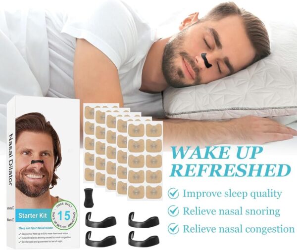 شريط أنف مغناطيسي – حل مبتكر لتحسين التنفس والنوم