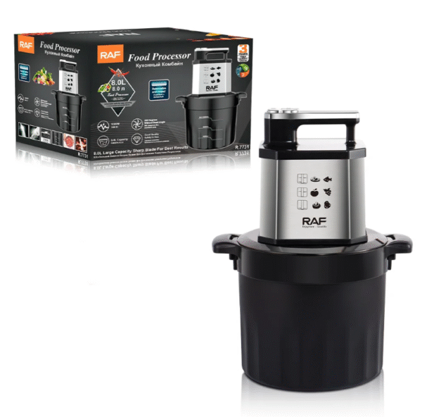 فرامة الورقيات وطعام 1000 واط وسعة 8 لتر RAF