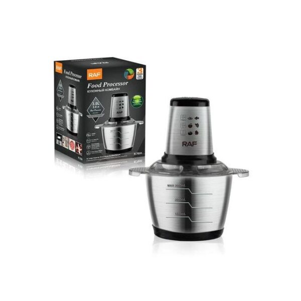 فرامة طعام متعددة الوظائف 1000 واط سعة 3 لتر