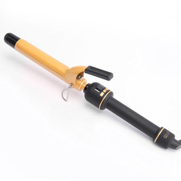 فير الشعر ENZO قطر 25 مم تقنية سيراميك أيونية، شاشة LCD تسخين سريع