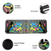 لوح تمرين الضغط متعدد الزوايا (Push-Up Board / Multifunction Push-Up Rack Board) الصدر، الأكتاف، الترايسبس