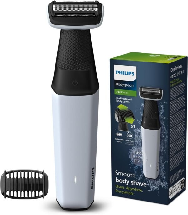ماكينة حلاقة Philips Bodygroom 3000 Series – للعناية بجميع مناطق الجسم