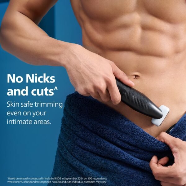 ⁦ماكينة حلاقة Philips Bodygroom 3000 Series – للعناية بجميع مناطق الجسم⁩ - الصورة ⁦10⁩