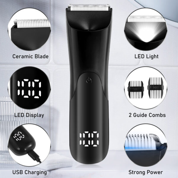 ماكينة حلاقة رأس لحية والجسم والاماكن الحساسة MIGUAN