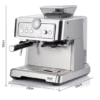 ماكينة تحضير القهوة مع مطحنة مدمجة 1350 واط RAF