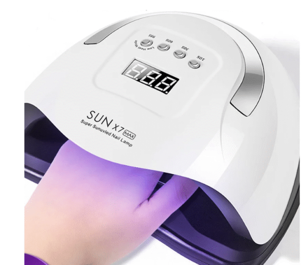 ⁦مجفف الأظافر UV/LED احترافي تجفيف سريع مع حساسات ذكية وشاشة رقمية⁩ - الصورة ⁦6⁩