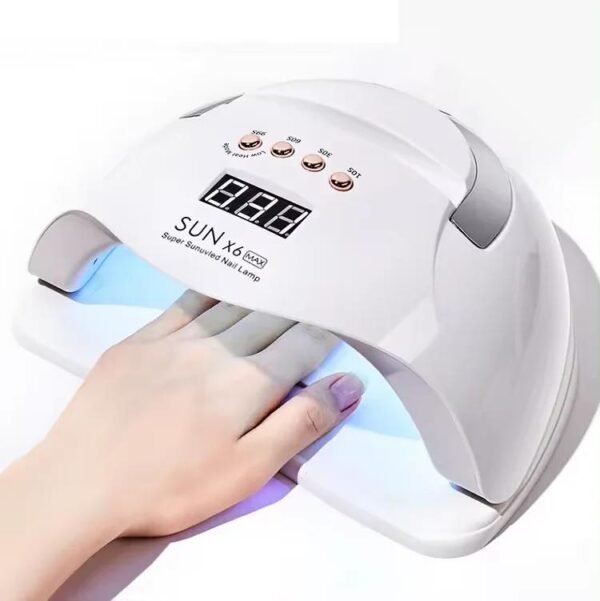 ⁦مجفف الأظافر UV/LED احترافي تجفيف سريع مع حساسات ذكية وشاشة رقمية⁩ - الصورة ⁦4⁩