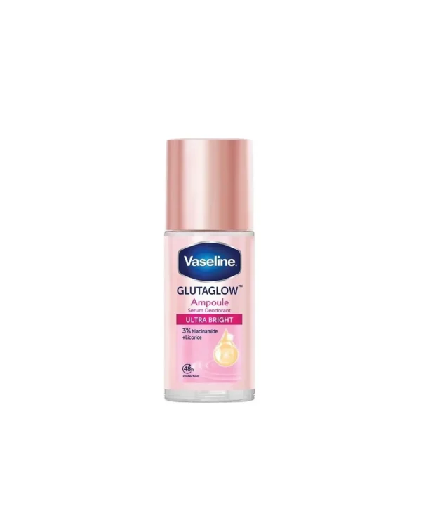 مزيل عرق + تفتيح الابط Vaseline GlutaGlow Deodorant - Ultra Bright