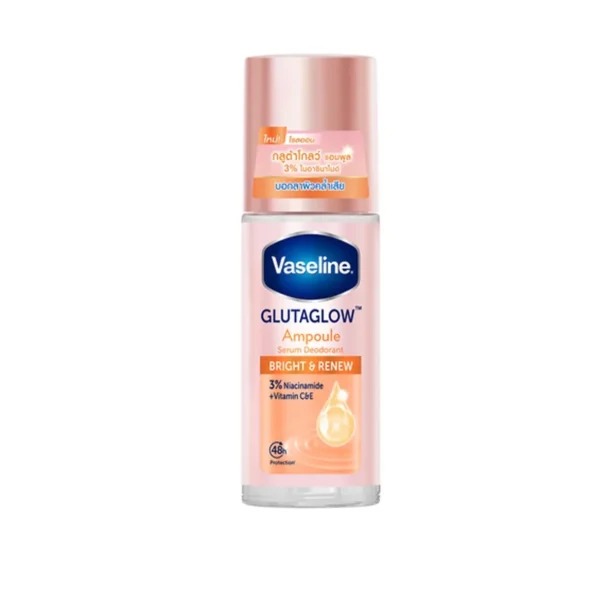 ⁦مزيل عرق + تفتيح البشرة وتجديدها Vaseline GlutaGlow Deodorant - Bright & Renew⁩ - الصورة ⁦2⁩