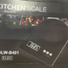 ميزان مطبخ إلكتروني بسعة 5 كجم مع شاشة LED  للقياس الدقيق