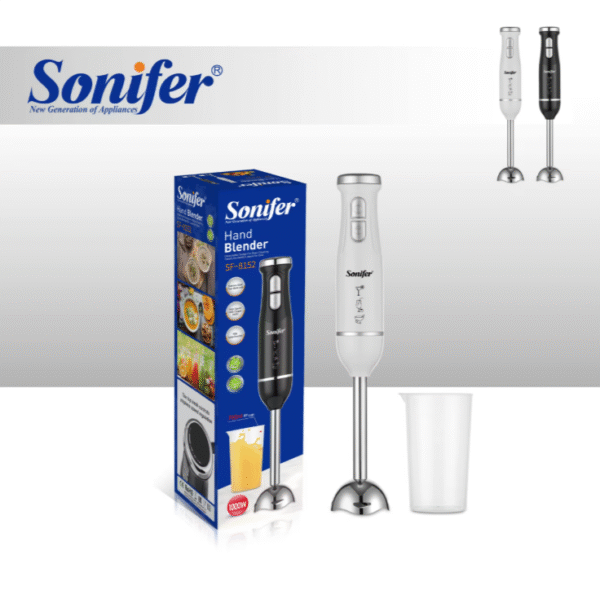 هاند بلندر 1000 واط شفرات ستانلس وسهل الاستخدام Sonifer