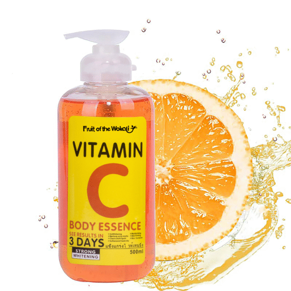 إيسنس الجسم فيتامين سي لتفتيح وتوحيد لون البشرة – Fruit of the Wokali Vitamin C Body Essence