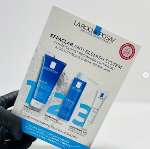 ⁦بكج نظام ثلاثي ضد الحبوب والعيوب La Roche-Posay Effaclar Anti-Blemish System⁩ - الصورة ⁦4⁩