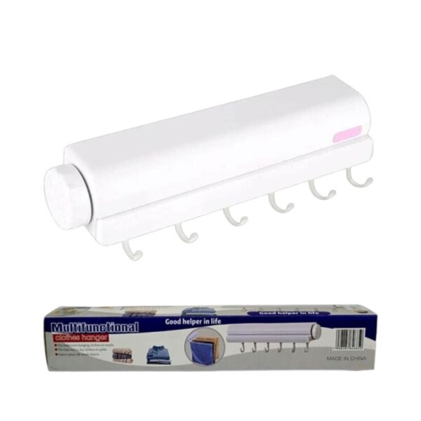 تعليقة ملابس متعدد الاستخدامات – الحل المثالي لتجفيف وتنظيم الملابس في كل مكان