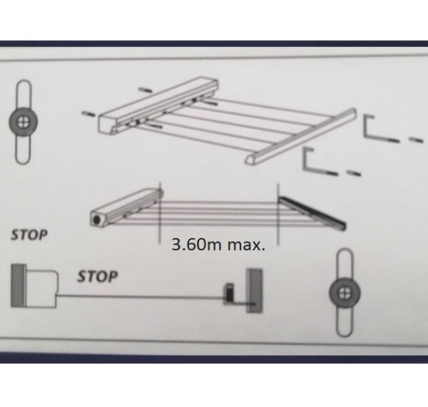تعليقة ملابس متعدد الاستخدامات – الحل المثالي لتجفيف وتنظيم الملابس في كل مكان