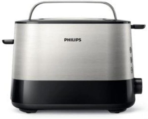 ⁦توستر Philips بقدرة 1000 واط 7 مستويات +رف لتسخين المعجنات والكعك⁩ - الصورة ⁦2⁩