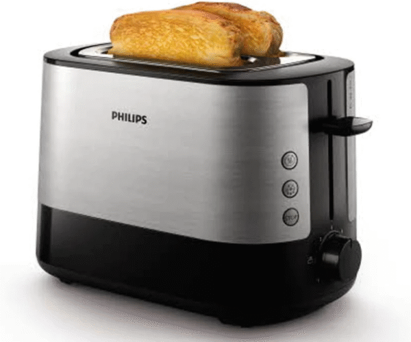 توستر Philips بقدرة 1000 واط 7 مستويات +رف لتسخين المعجنات والكعك