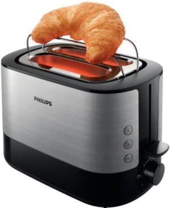 ⁦توستر Philips بقدرة 1000 واط 7 مستويات +رف لتسخين المعجنات والكعك⁩ - الصورة ⁦4⁩