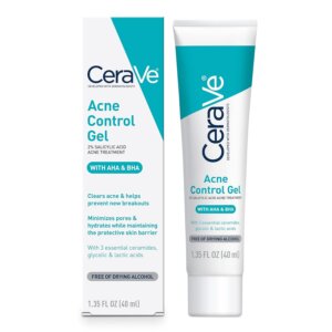 جل CeraVe علاجي حمض الساليسيليك Salicylic Acid Acne لحب الشباب وتنظيف المسام والرؤوس السوداء