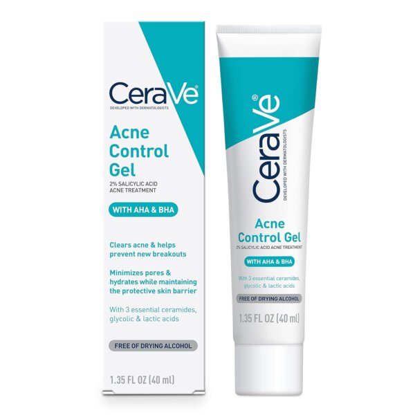 جل CeraVe علاجي حمض الساليسيليك Salicylic Acid Acne لحب الشباب وتنظيف المسام والرؤوس السوداء