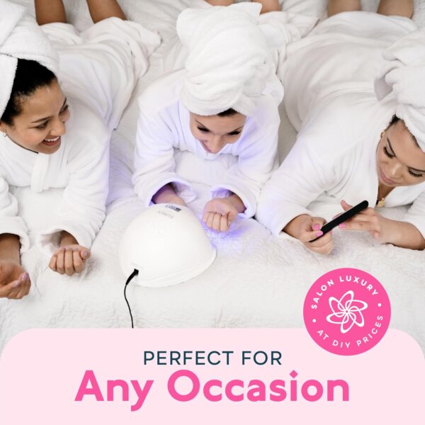 جهاز تجفيف طلاء الأظافر بالأشعة فوق البنفسجية والـLED – مزود بمستشعر ذكي