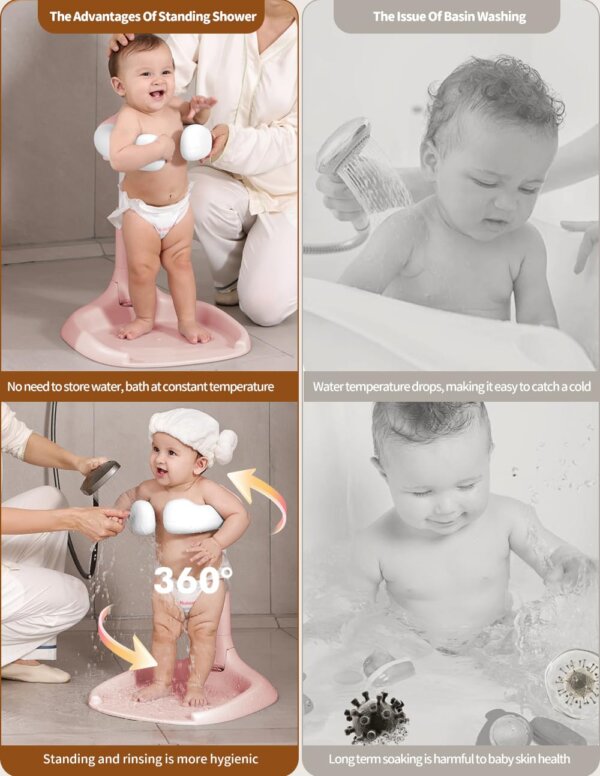 حاملة استحمام الأطفال Baby Shower – راحة وأمان أثناء وقت الاستحمام